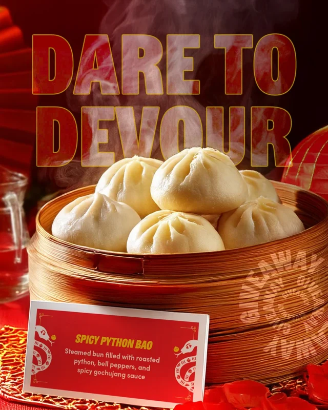 PYTHON BAO GIVEAWAY 🐍🥟🧧

In celebration of the Year of the Snake, we created an exclusive Spicy Python Bao and are gifting 2 lucky followers a 12-pack of this Lunar New Year inspired bao! 🐍

HOW TO WIN:
1. Like this post
2. Follow @wowbao
3. Tag a friend (more comments = more entries)
BONUS ENTRY: Share on your story

Ready to celebrate Lunar New Year?! Find all of our delicious flavors at retailers nationwide and make your festivities even tastier! 🐍

**Giveaway ends at 1pm CT on 1/29/25 and two (2) winners will be selected. Winners will be messaged from the Wow Bao Instagram account. This giveaway is in no way affiliated with Instagram, Facebook or Meta. This giveaway is valid for U.S. residents only. Void where prohibited.

#wowbao #bao #lunarnewyear #lunarnewyear2025 #giveaway #contest #entertowin #python #pythonbao #chinesenewyear #yearofthedragon #chinesenewyear2025